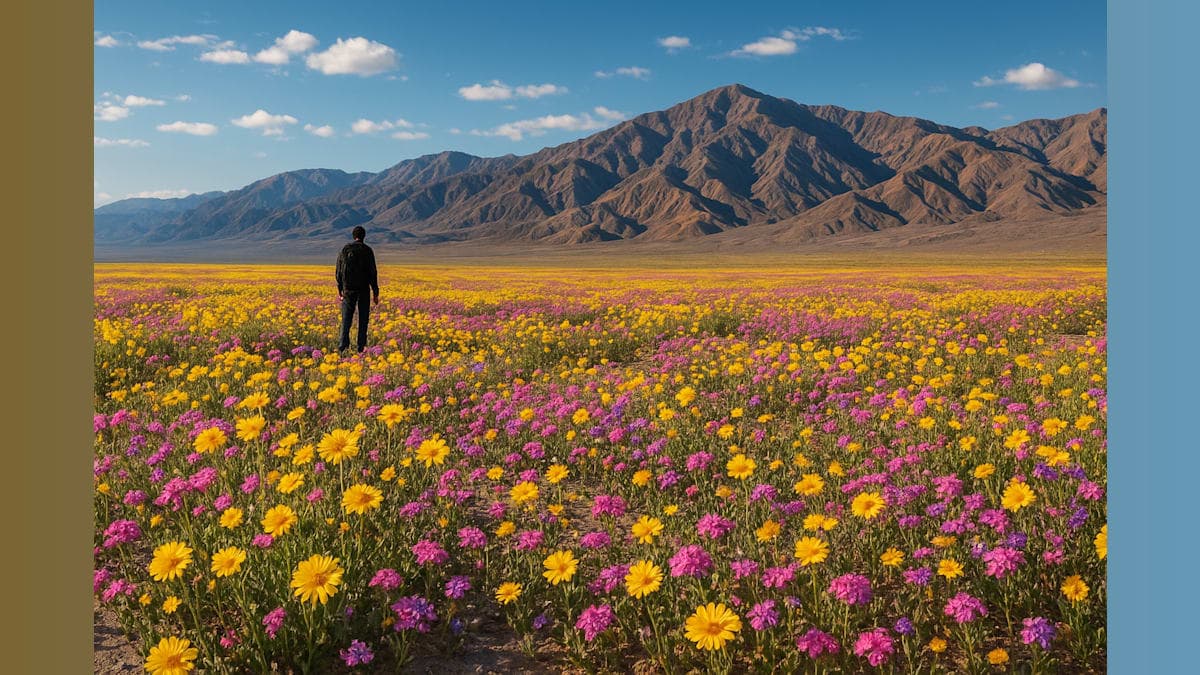 Death Valley Witnesses Rare Superbloom After Decade-Long Wait
