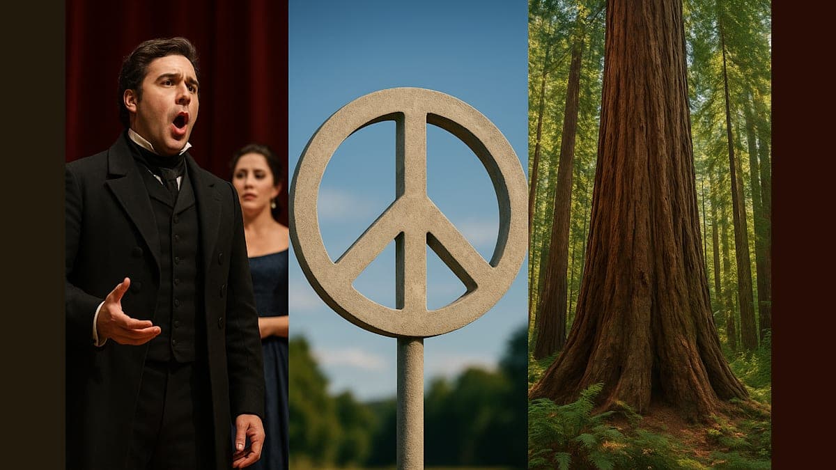 March 11 Through History: Opera, Peace, and Redwoods