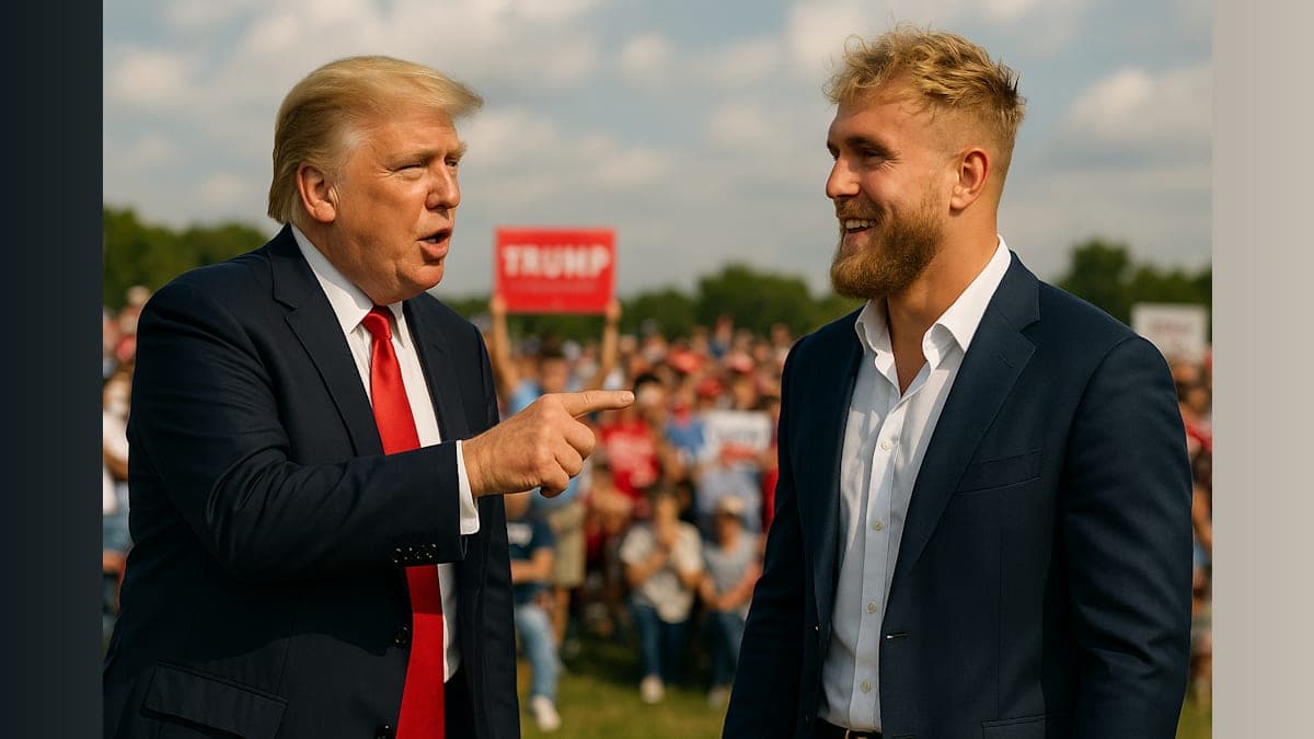 Trump Endorses Boxer Jake Paul for Future Political Office