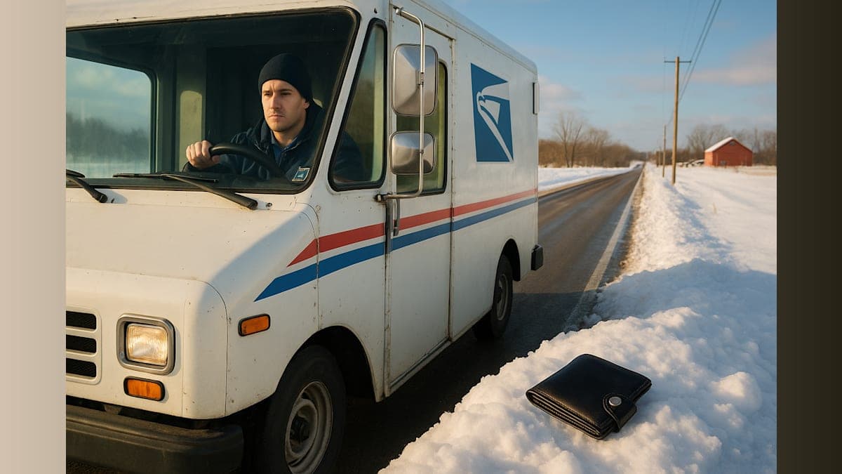 Pennsylvania Postal Worker Drives 52 Miles to Return Lost Wallet