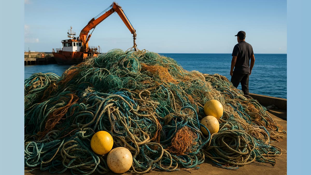 Hawaiian University Removes 84 Tons of Ghost Gear from Pacific