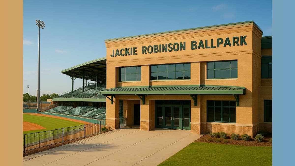 Historic Jackie Robinson Ballpark Completes $30 Million Transformation