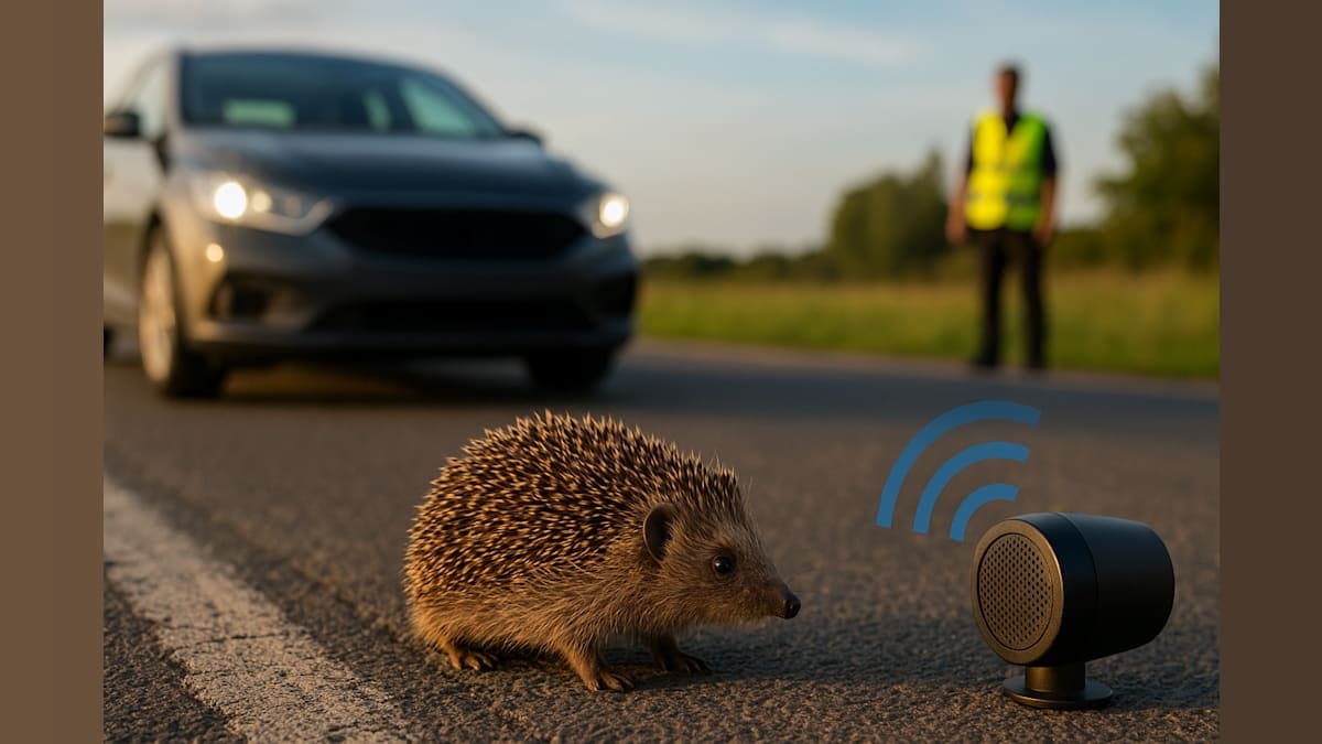 Ultrasonic Car Devices May Save Hedgehogs From Roadkill
