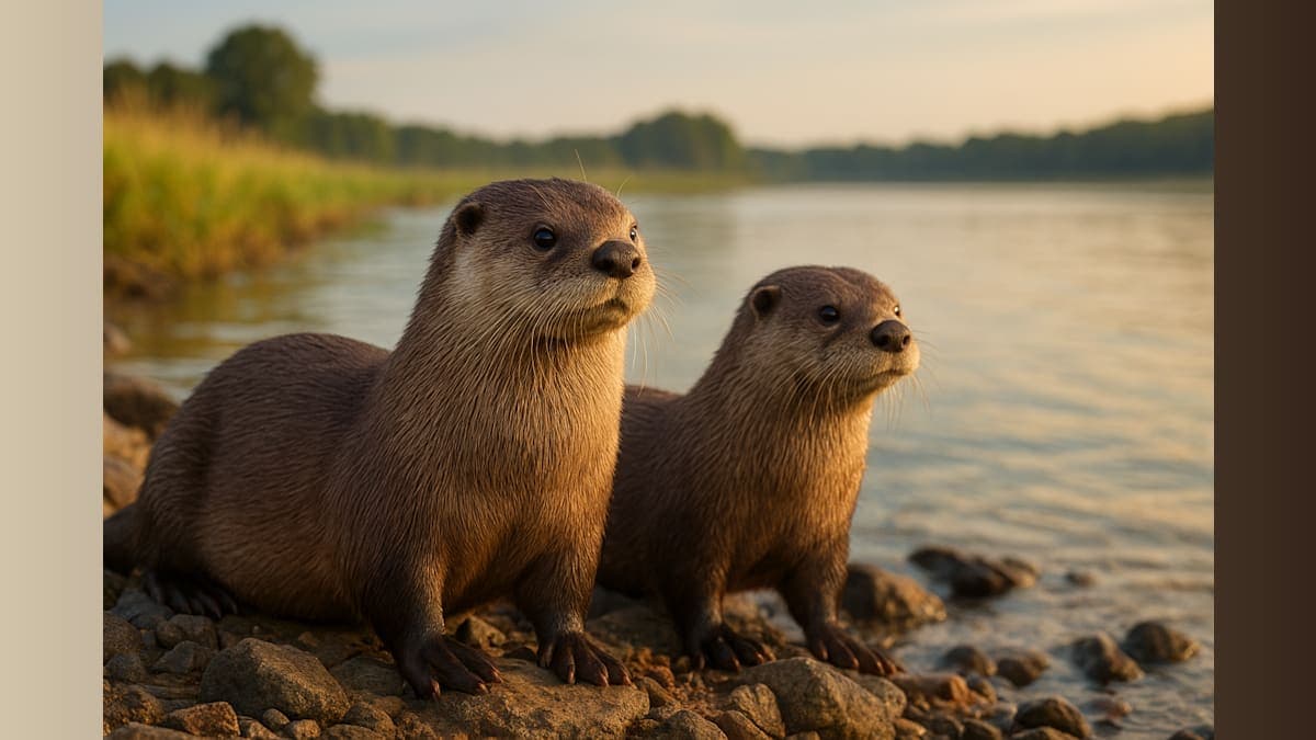 River Otters Reclaim Great Lakes After Four Decades
