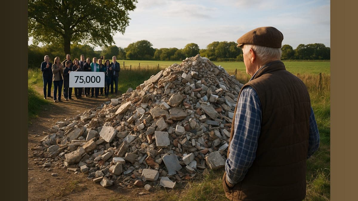 Community Raises $75,000 for Farmer Facing Illegal Dumping Crisis
