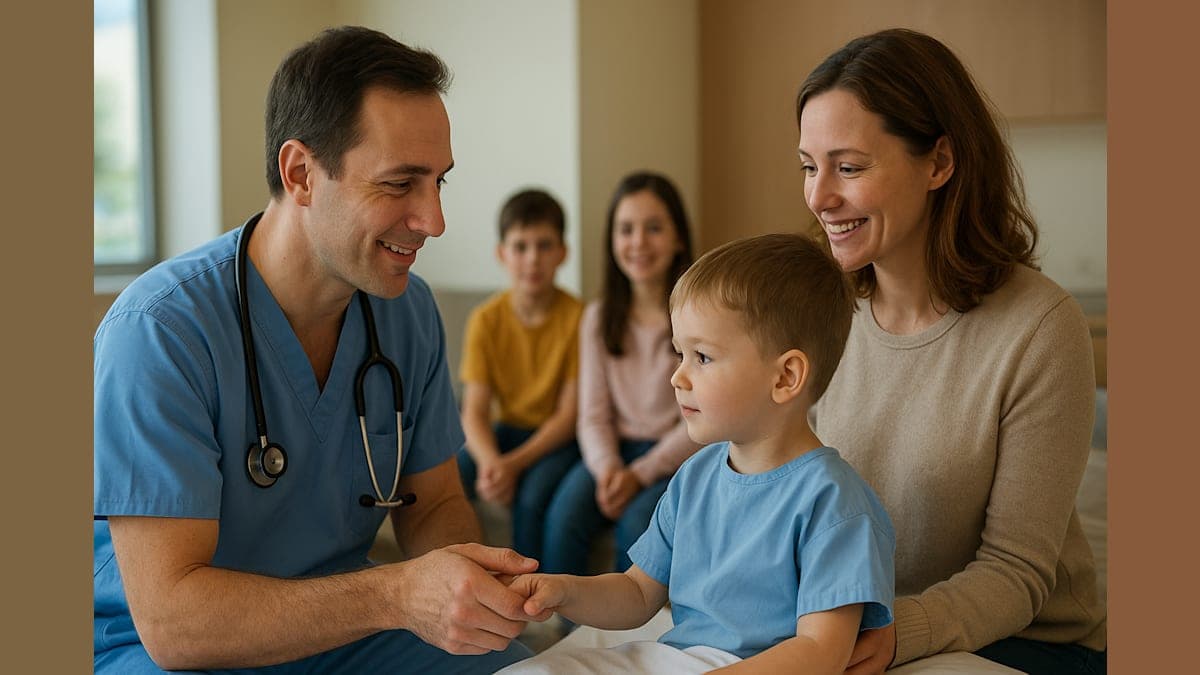 Anesthesiologist Adopts Young Heart Patient, Finds Homes for Siblings