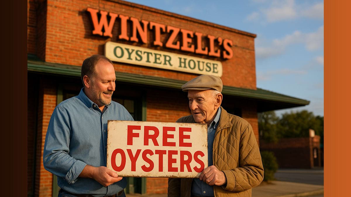 Mobile Father and Son Honor 54-Year-Old Oyster Promise