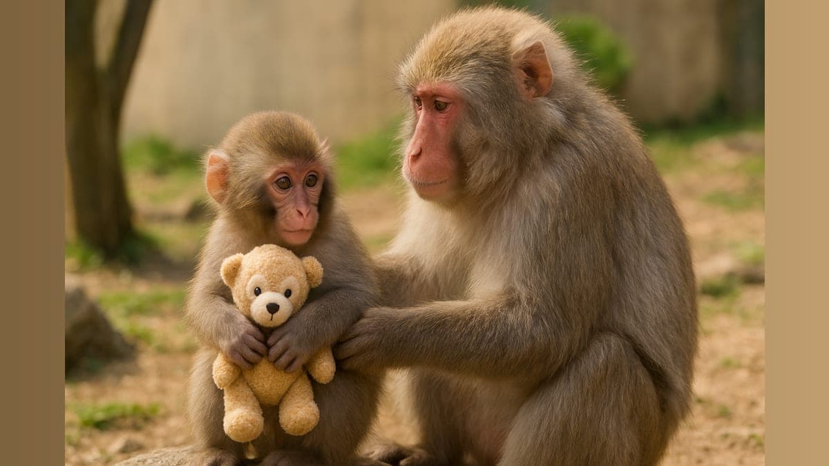 Viral Japanese Zoo Monkey Finds Companionship After Rejection