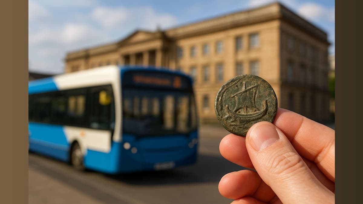 Ancient Phoenician Coin Discovered in Leeds Bus Fare Collection