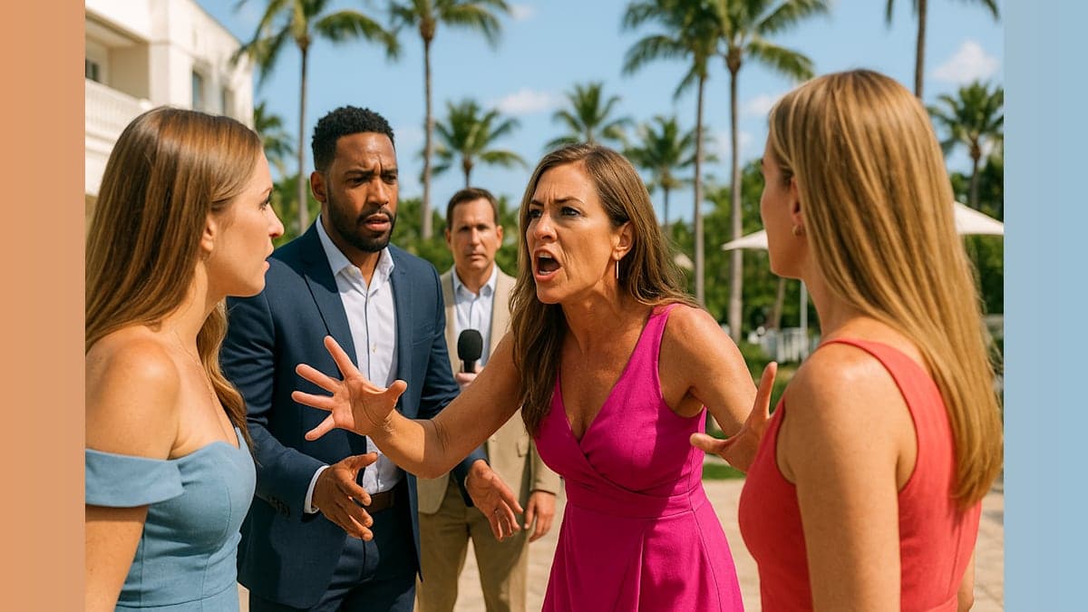 Reality TV Drama Erupts During Palm Beach Reunion