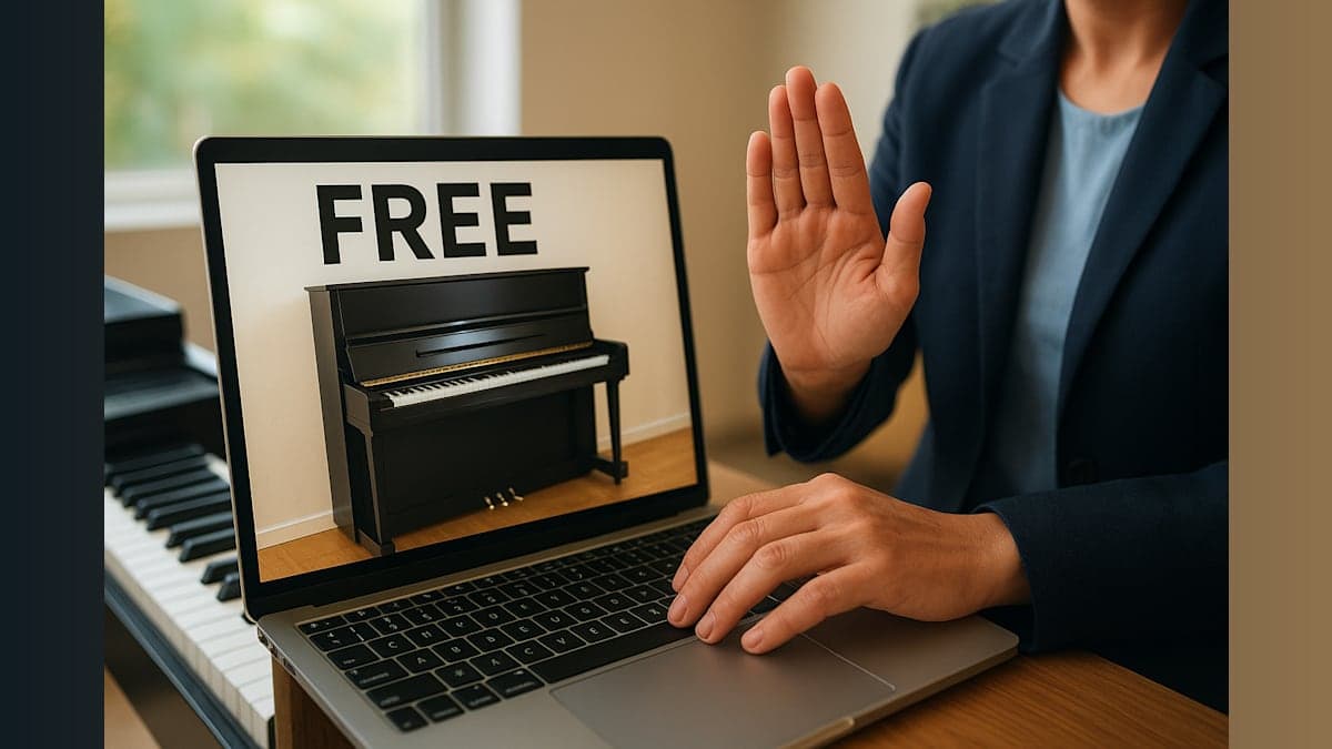 Piano Experts Warn: Free Instruments Often Costly Mistakes