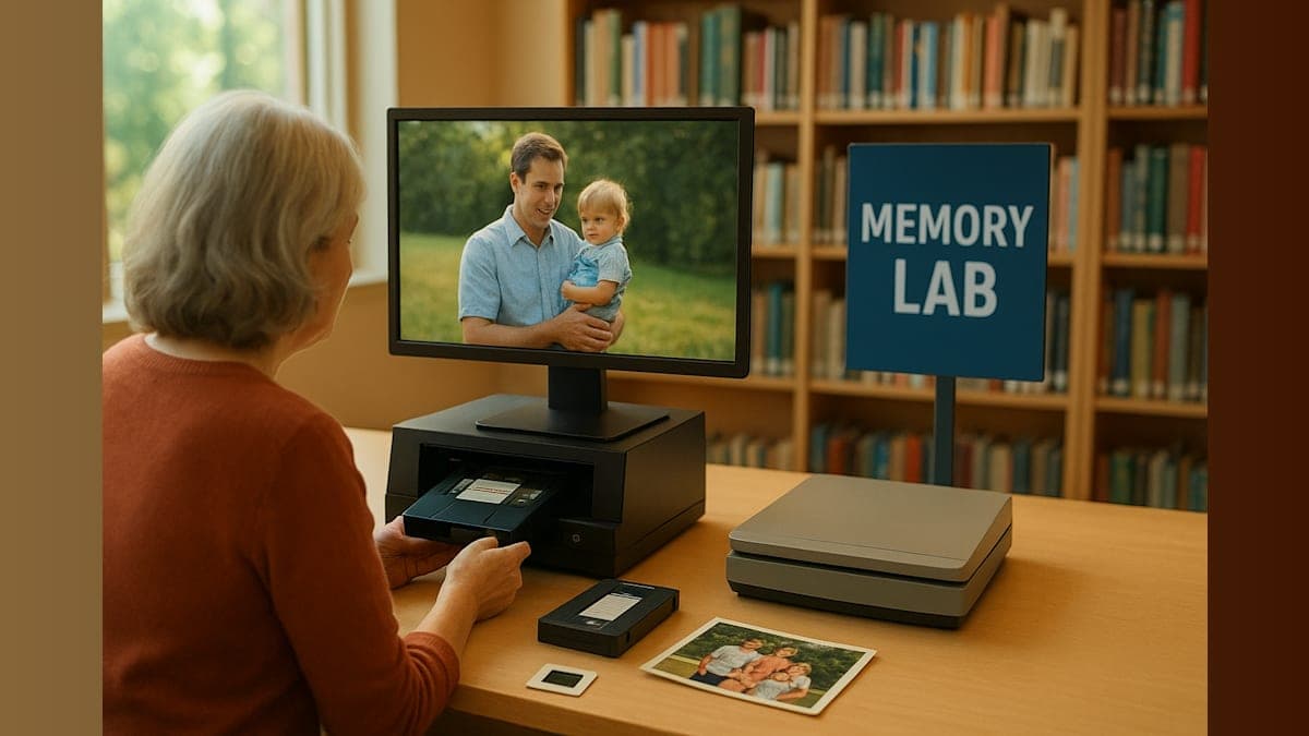 Library Launches Free Service to Preserve Family Memories