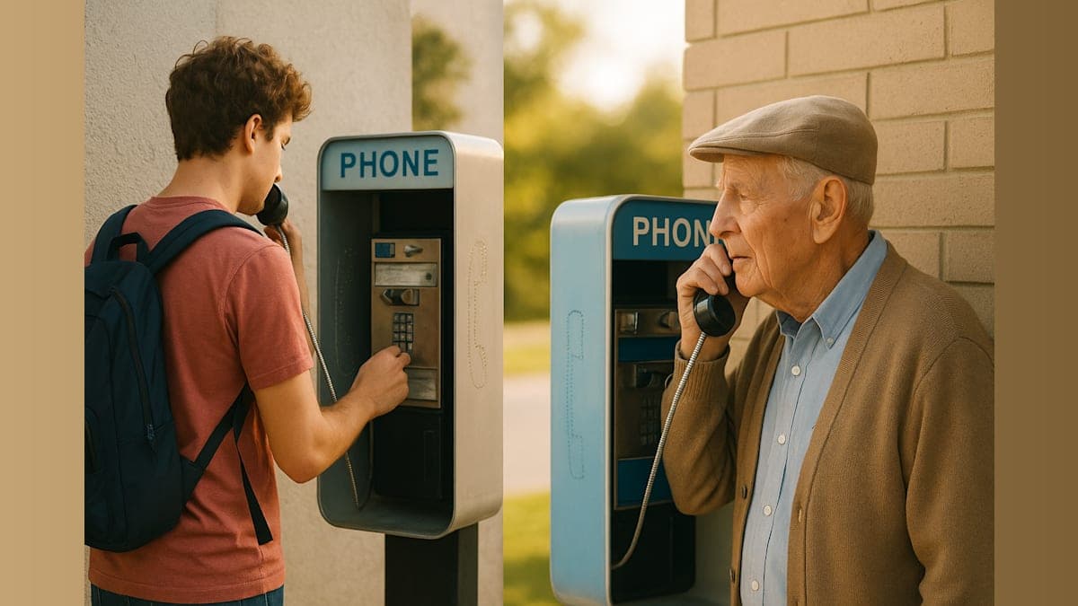 Payphones Bridge Generational Divide in Loneliness Experiment
