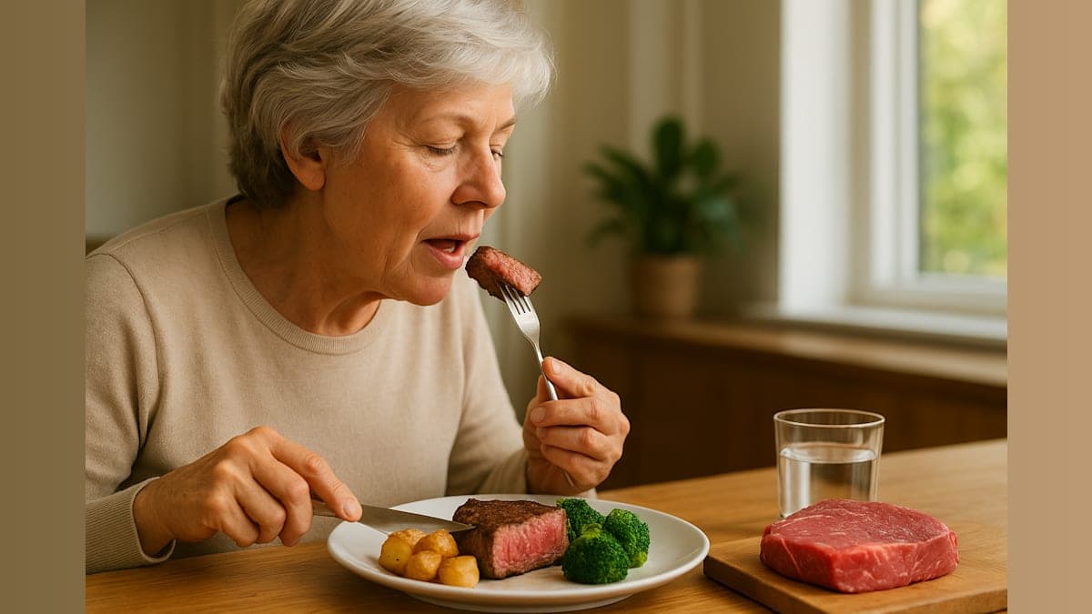 Higher Meat Consumption Linked to Lower Dementia Risk in Genetic Subgroup