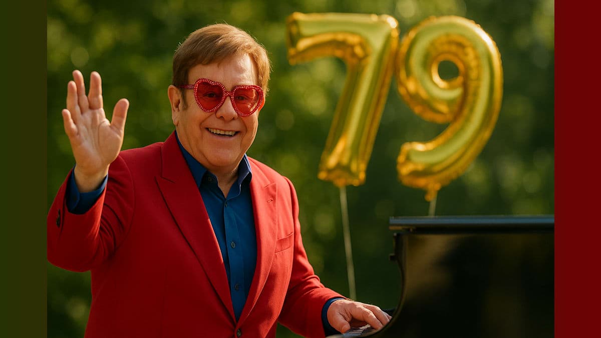 Music Legend Elton John Celebrates 79th Birthday