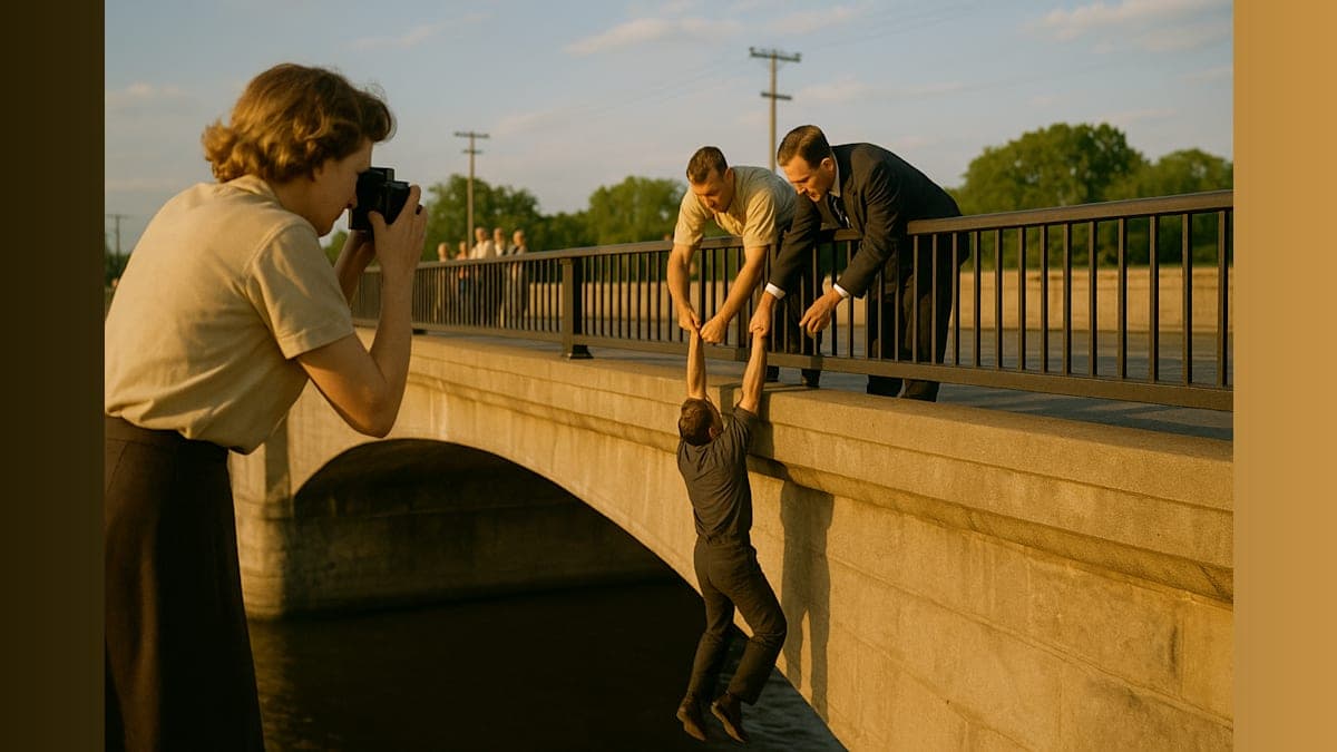 Historic Rescue Photo Won First Female Pulitzer Prize