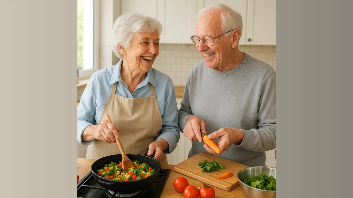Weekly Home Cooking May Cut Senior Dementia Risk by 30%