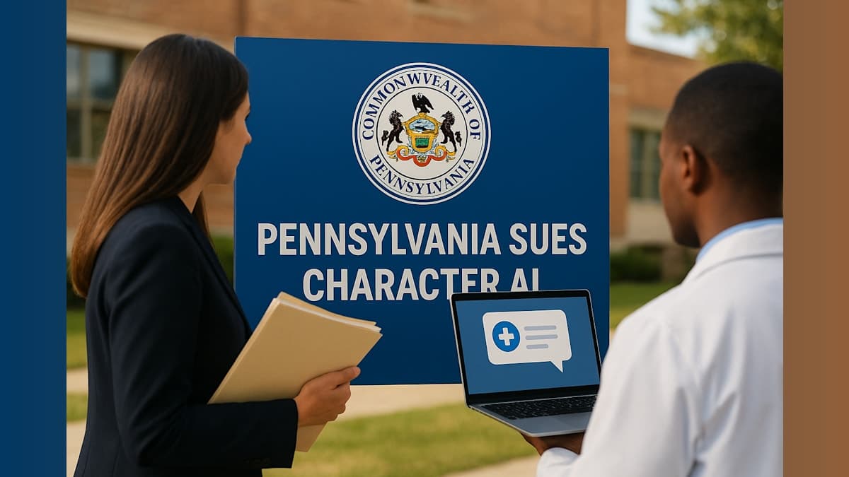 Pennsylvania Sues Character.AI Over Chatbot Posing as Doctor