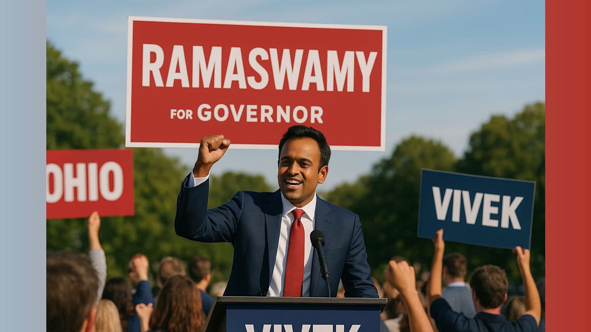 Ramaswamy Wins GOP Primary for Ohio Governor