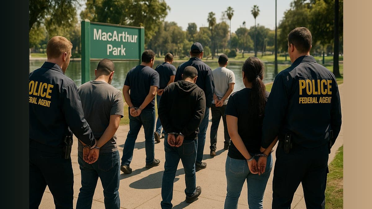 18 Arrested in Federal Drug Sweep Near MacArthur Park