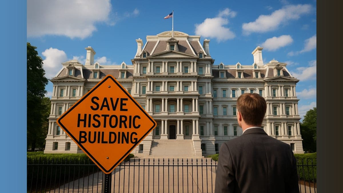 Trump Plan to Paint Historic Federal Building Draws Expert Opposition