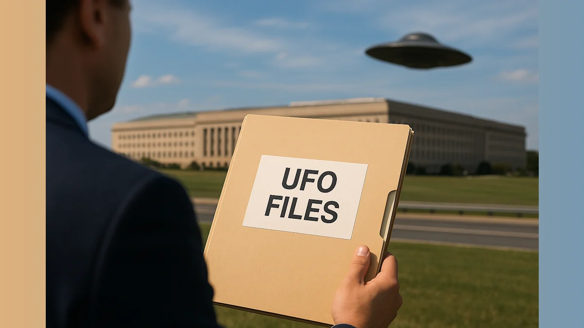 Pentagon Releases Decades of UFO Files to Public