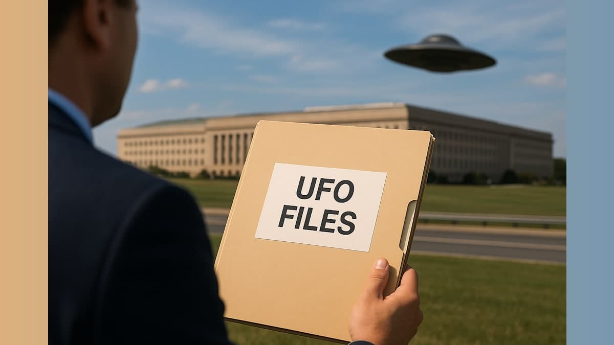 Pentagon Releases Decades of UFO Files to Public
