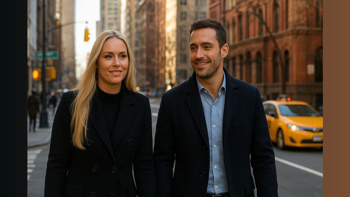 Lindsey Vonn Spotted with French Skier in NYC