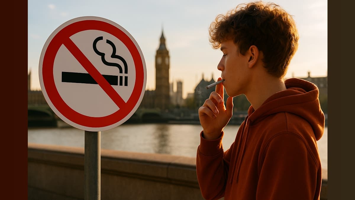 Britain Bans Smoking for Anyone Born After 2008