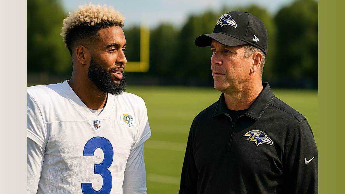 Harbaugh Delays Decision on Odell Beckham Jr. Reunion
