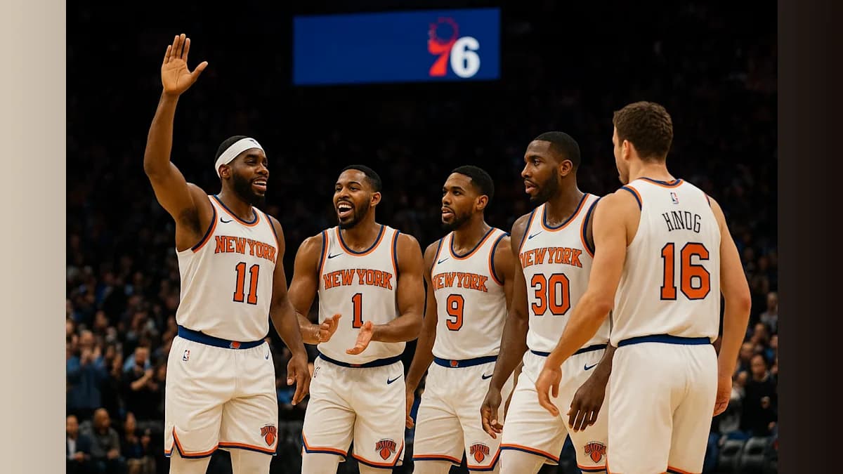 Knicks Sweep 76ers, Advance to Eastern Conference Finals