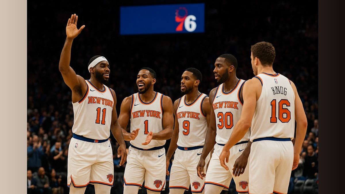 Knicks Sweep 76ers, Advance to Eastern Conference Finals