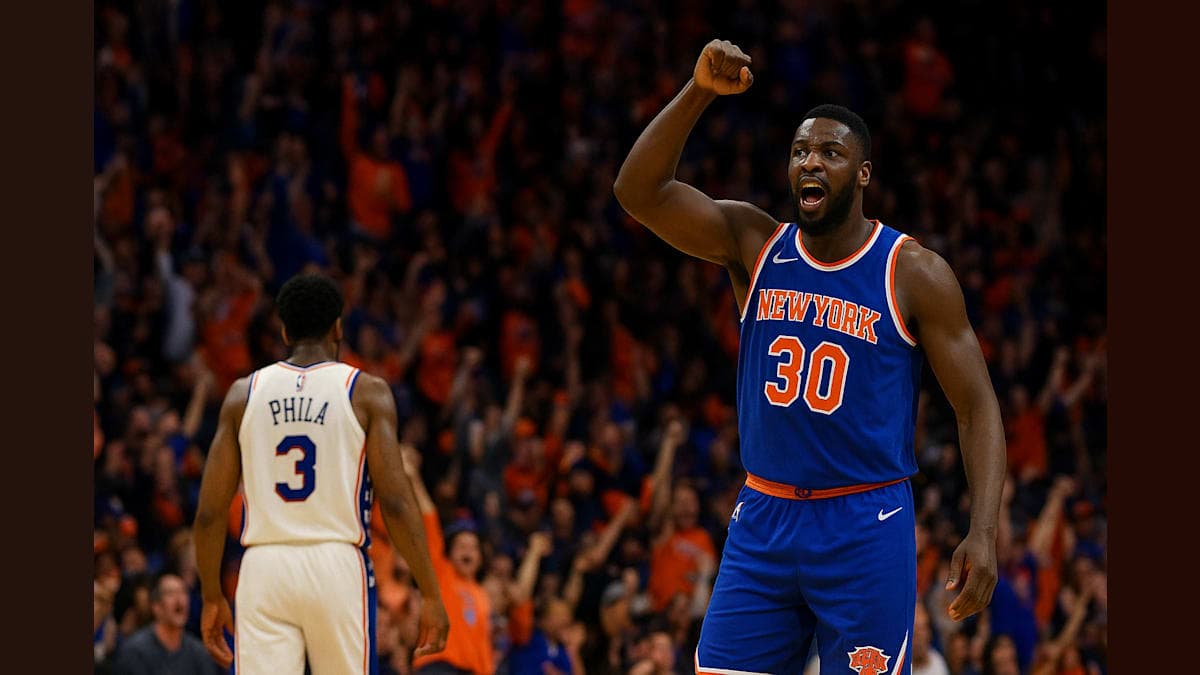 Knicks Sweep 76ers in Dominant Road Victory