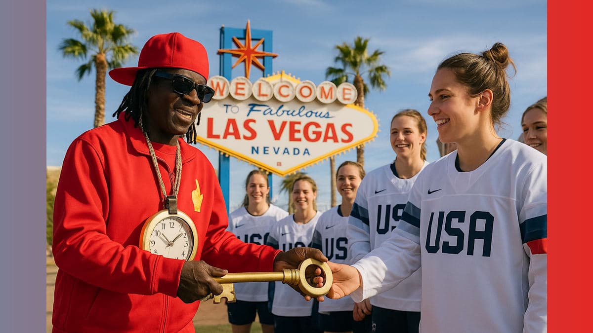 Flavor Flav Plans Keys to City for Women's Hockey Team