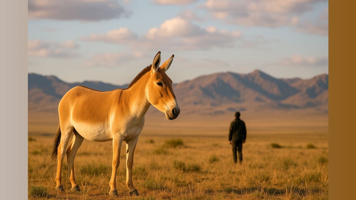 Wild Ass Returns to Mongolia After 65 Years