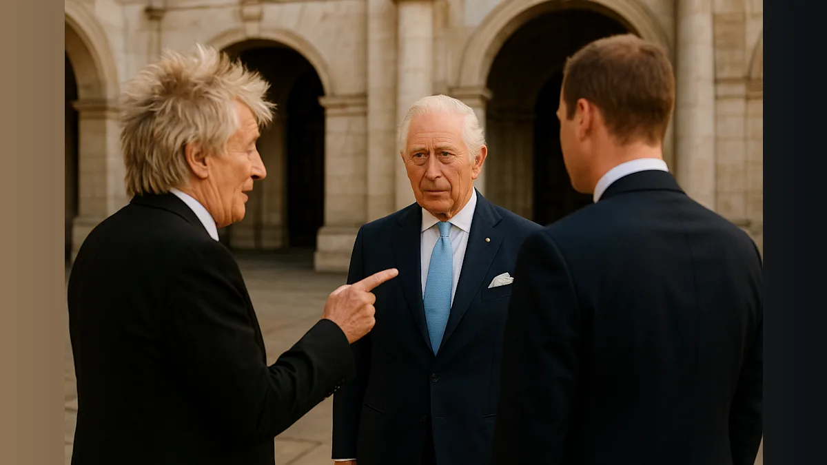 Rod Stewart Calls Trump 'Rat Bag' in Royal Exchange