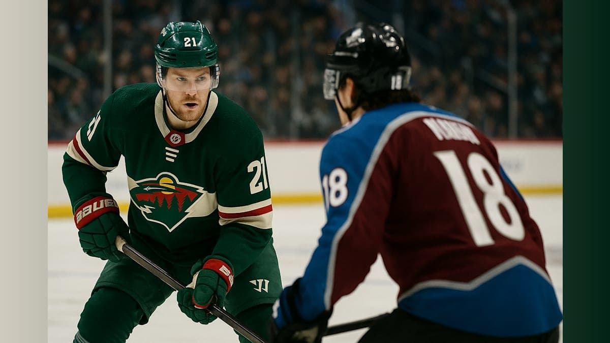 Wild Center Calls Out Avalanche Defenseman After Stick Incident