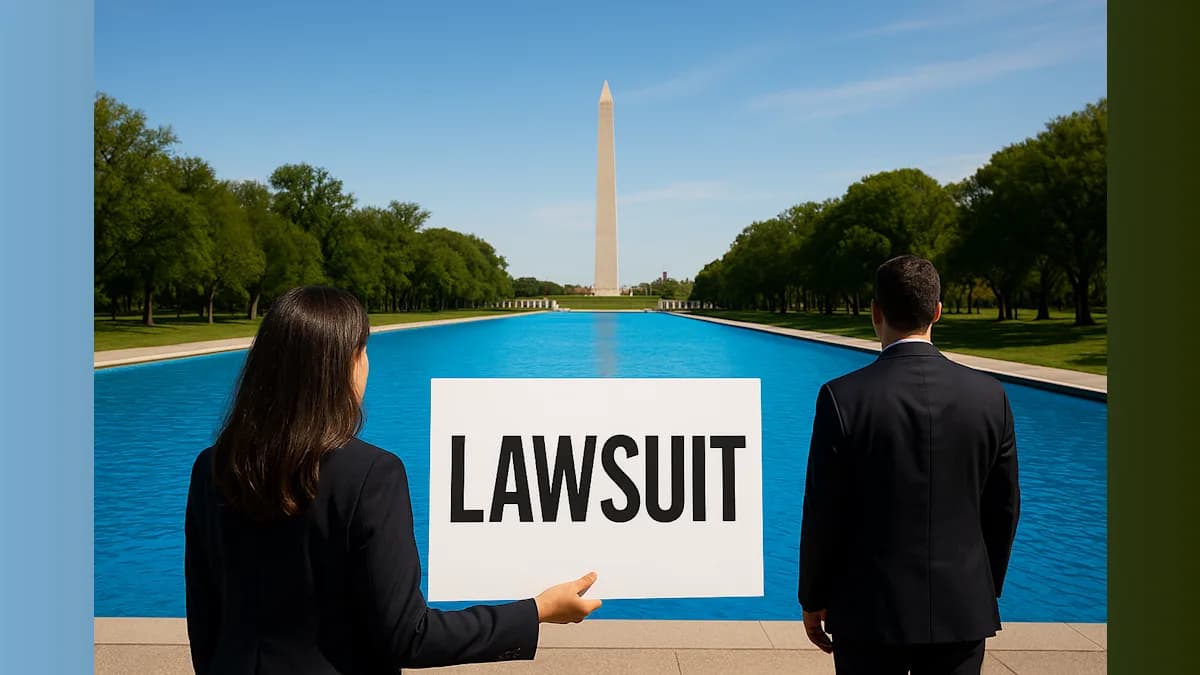 Nonprofit Files Lawsuit Against Trump Reflecting Pool Project