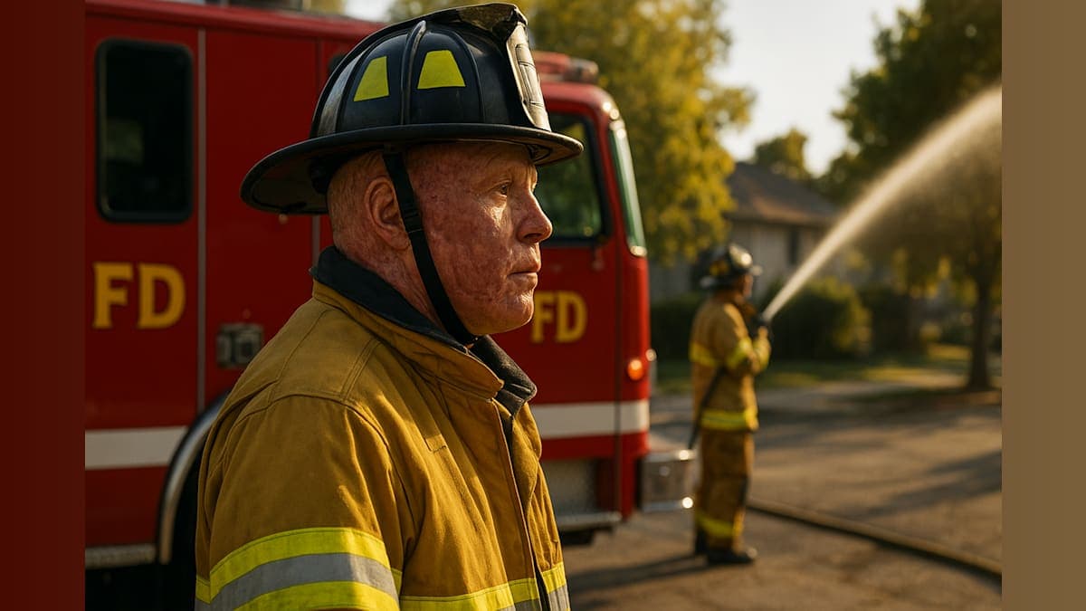 Burn Survivor Becomes Firefighter, Confronts Childhood Trauma