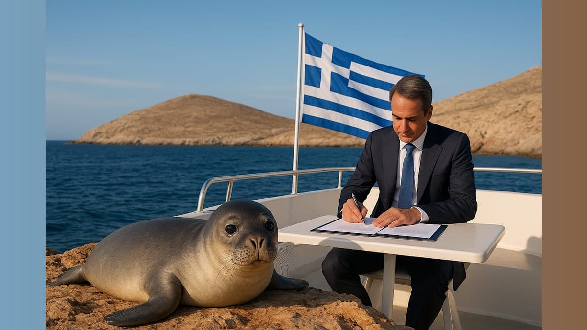 Greece Protects Critical Habitat for Endangered Monk Seals