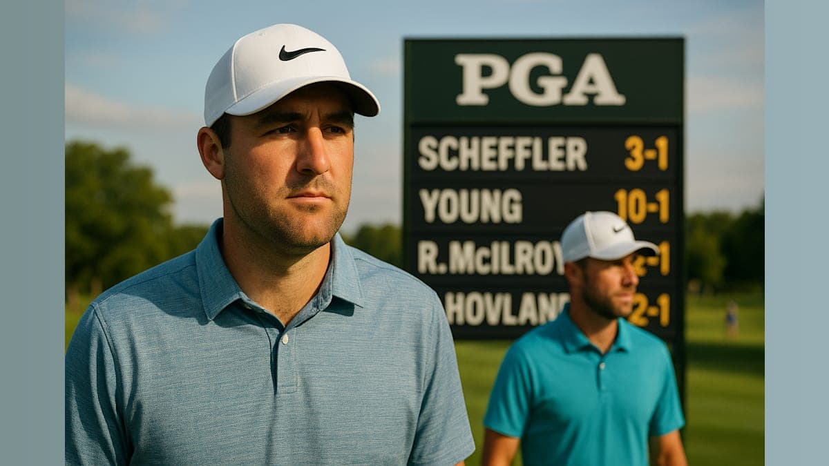 Scheffler Enters PGA Championship as Heavy Favorite