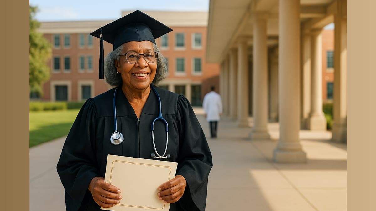 Woman Achieves Medical Doctorate at 73 After Decades-Long Dream