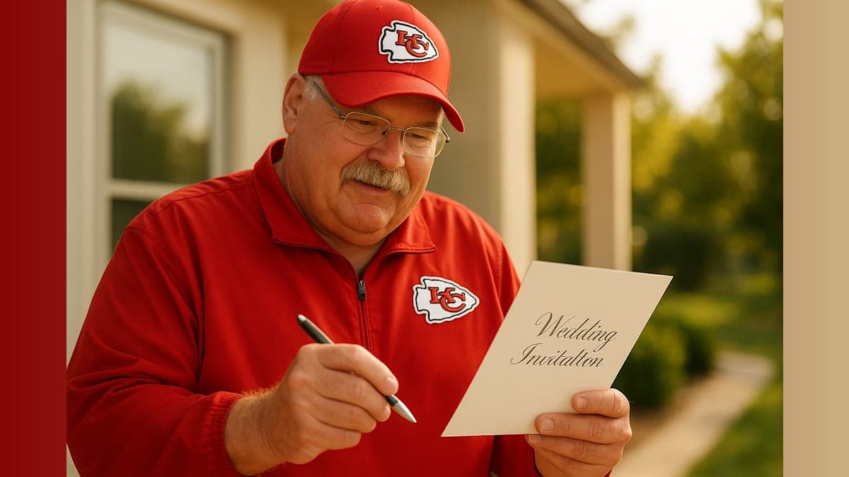 Chiefs Coach Andy Reid Confirms Wedding Invitation