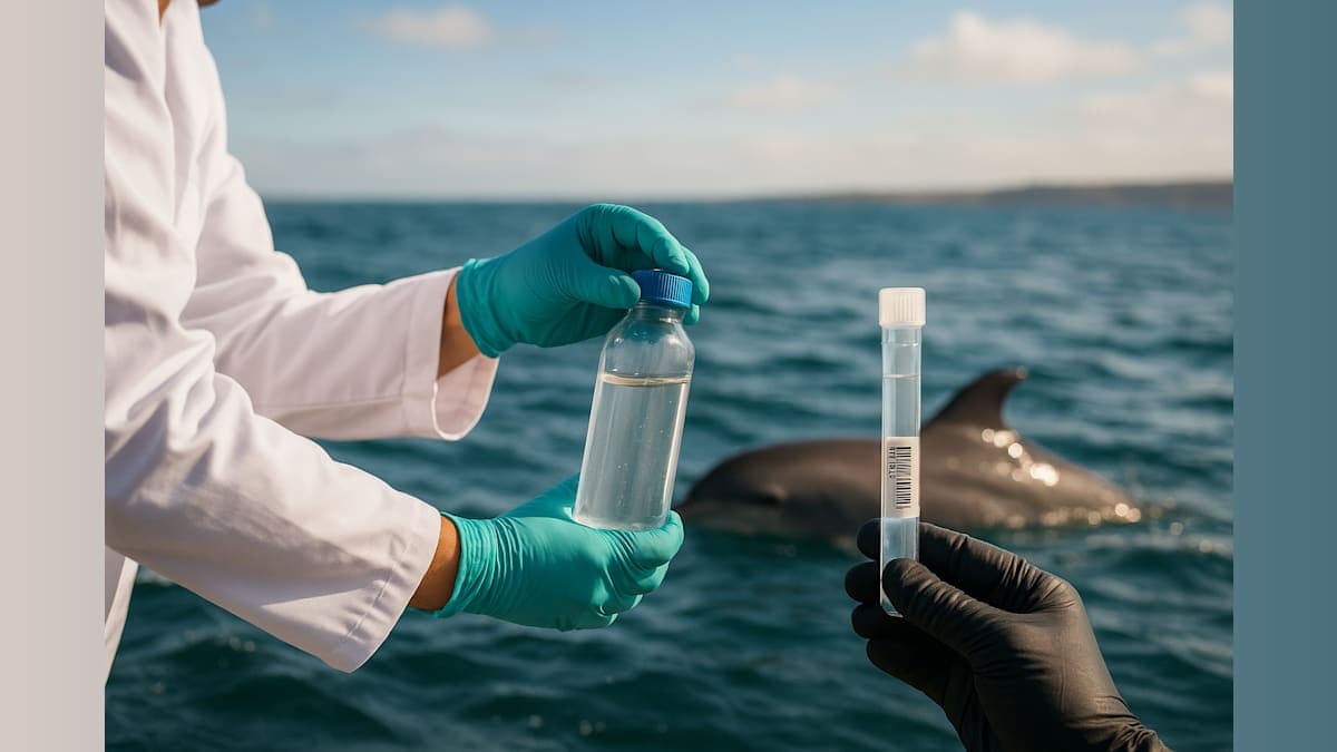 Seawater DNA Sampling Reveals Dolphin Population Health