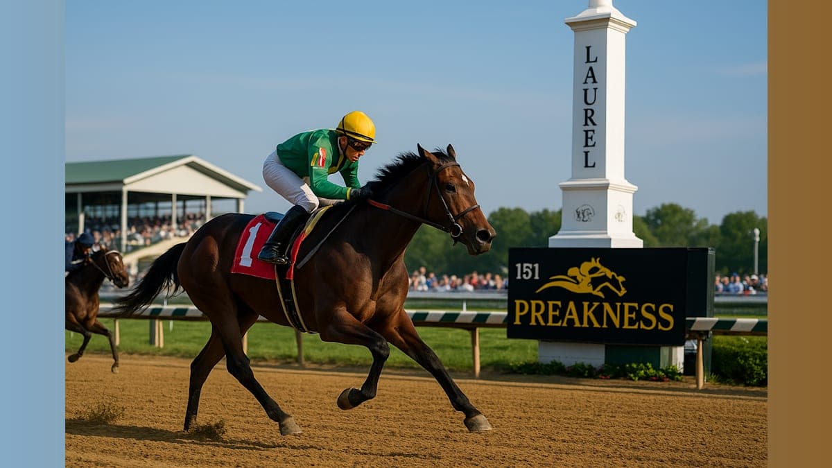 Napoleon Solo Wins Preakness at Laurel Park
