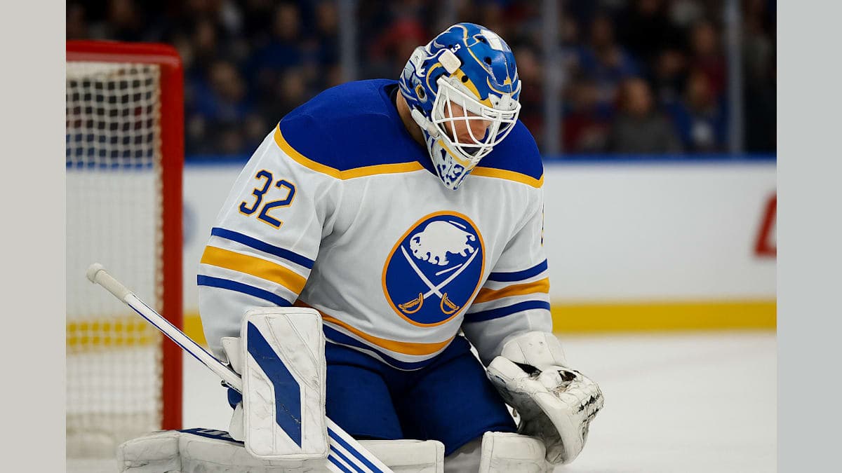 Sabres Pull Lyon After Allowing Three Quick Goals