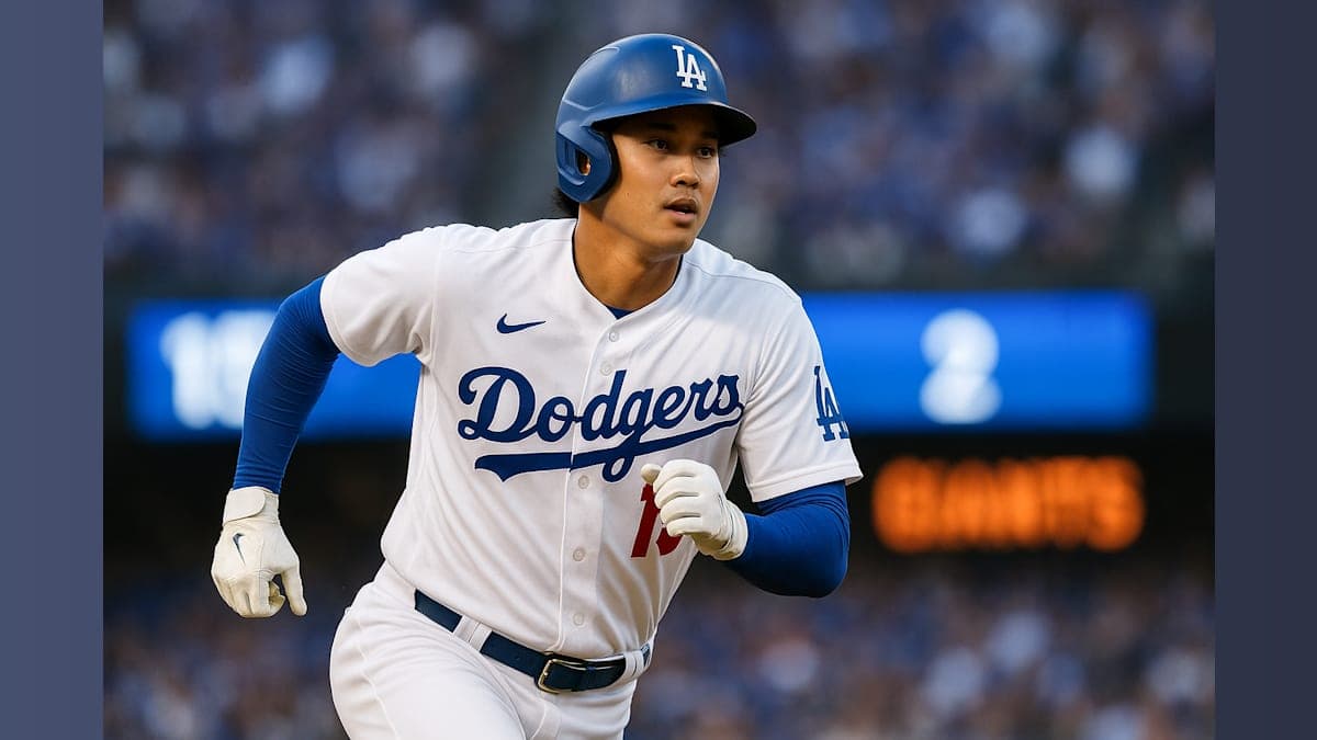 Ohtani Explodes for Five RBIs in Dodgers Rout