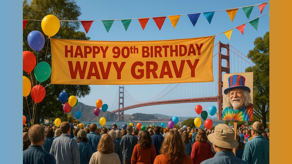 San Francisco Celebrates Wavy Gravy's 90th Birthday