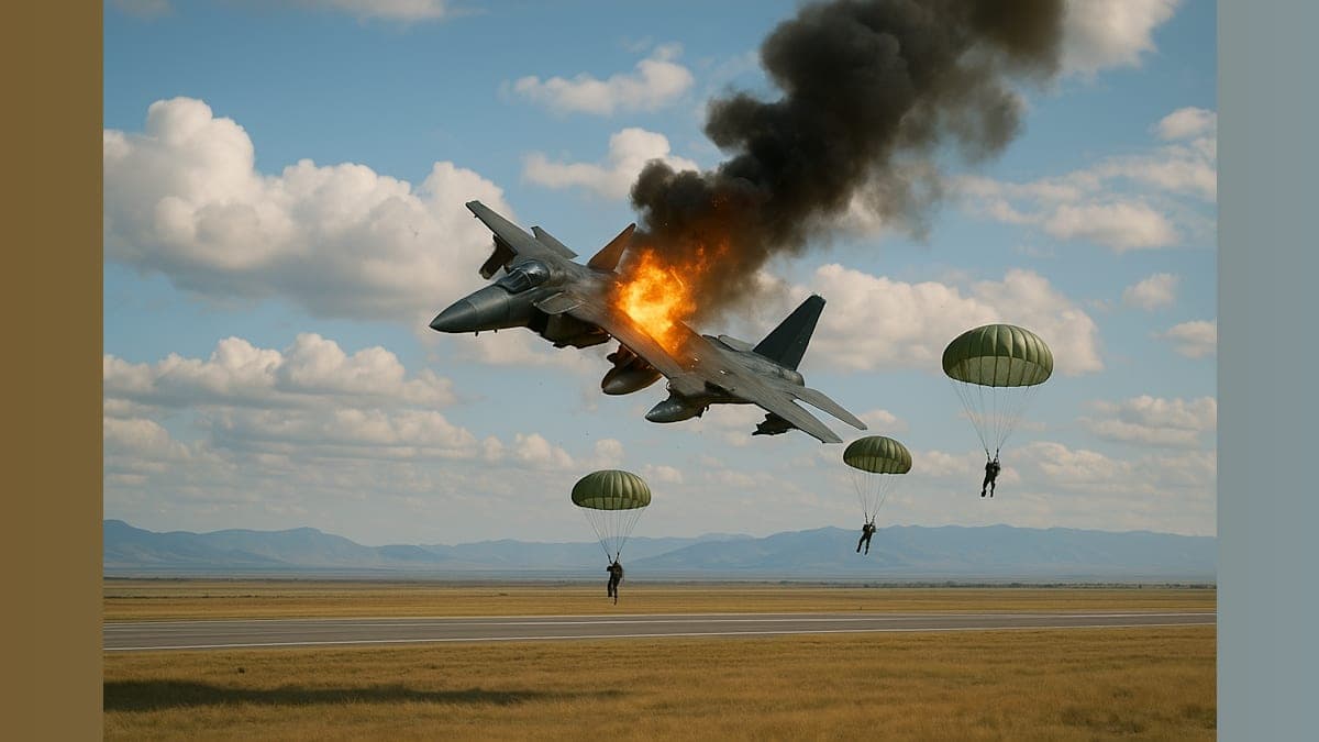 Two Military Jets Collide at Mountain Home Air Show