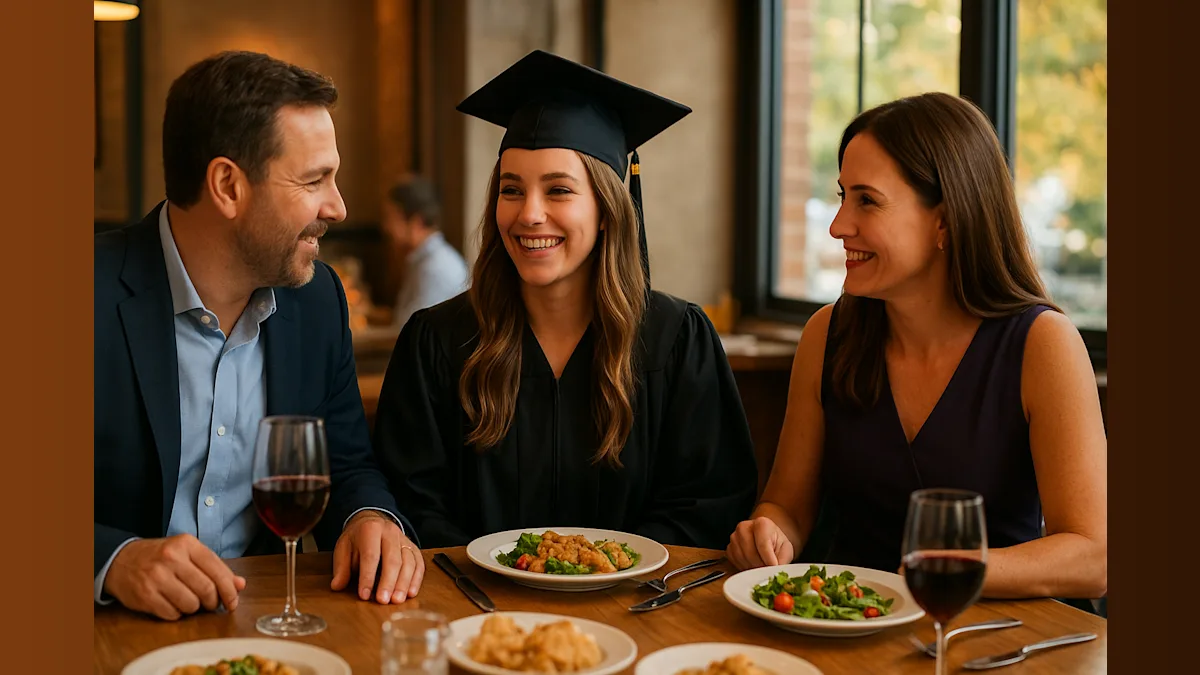 Kai Trump Celebrates Graduation with Family Dinner